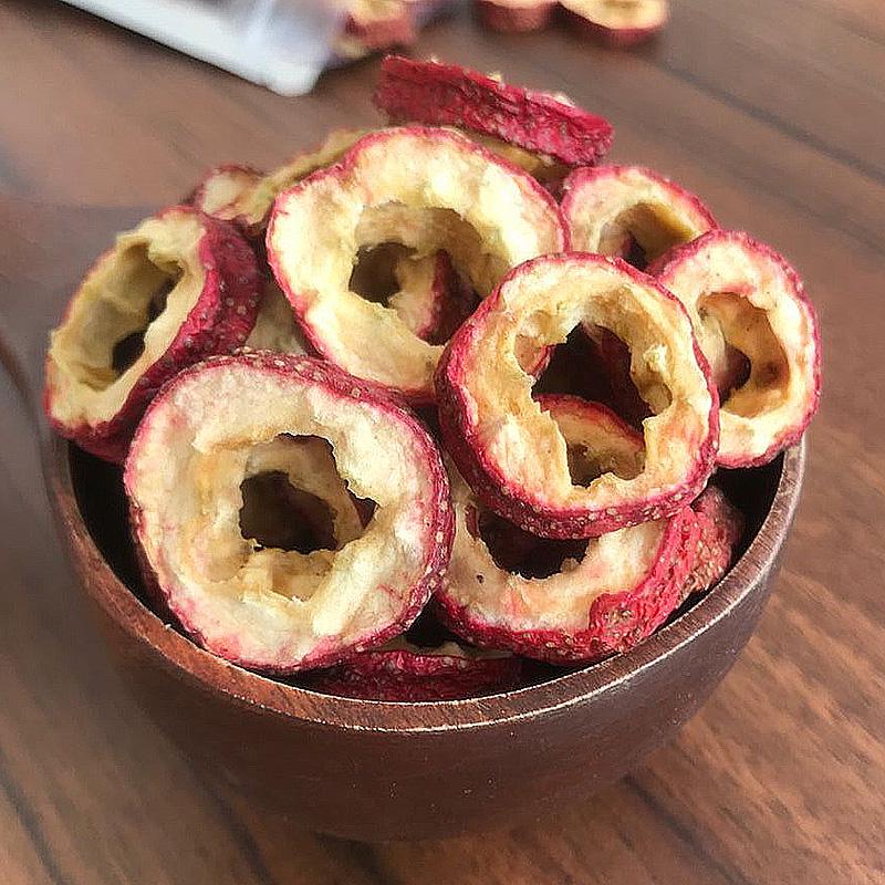 Seedless Dried Hawthorn Slices for Tea, 500g - Sulfur-Free, Pitted Hollow Hawthorn Rings