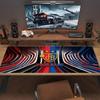 Custom Name FC Basel Print  Cushion Non-slip Laptop Tablet Big Mousepad XXL Mat Mini PC Playmat With Lock edge