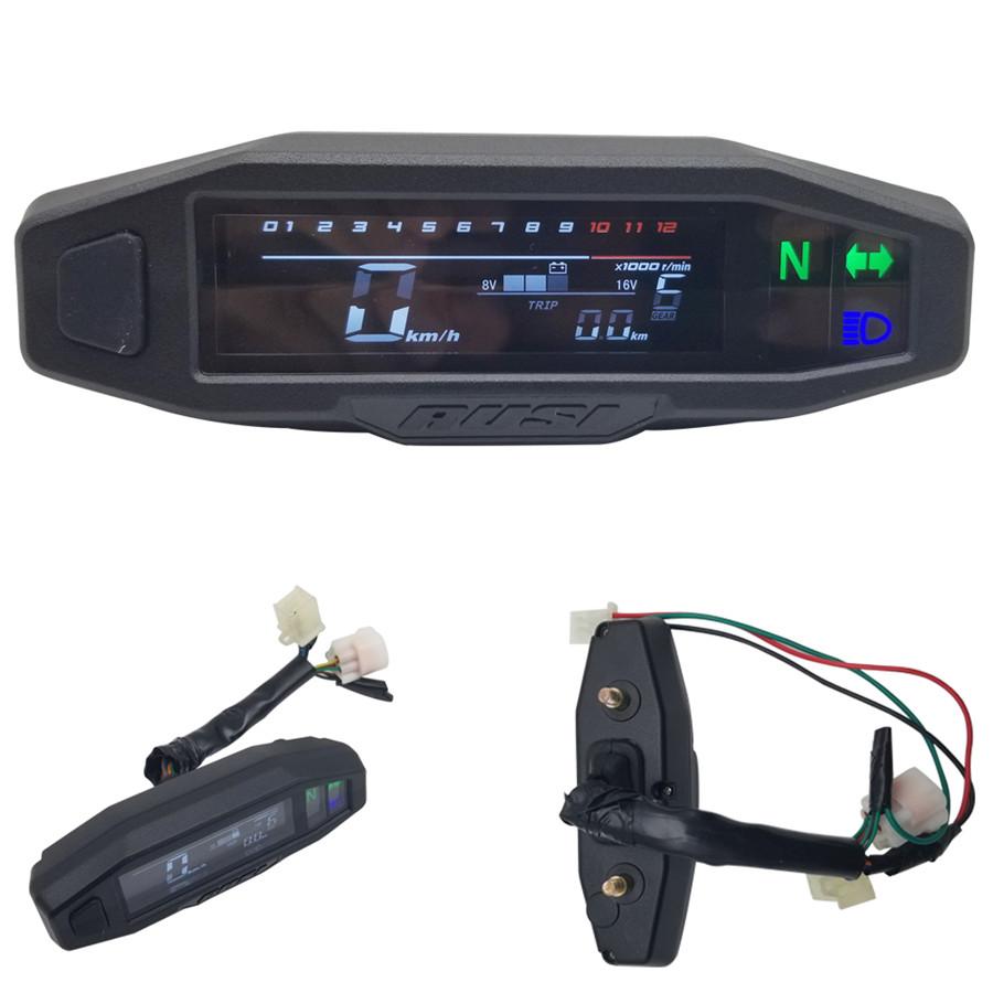 

the motorcycle meter can apply to different motorcycle with different wheel size