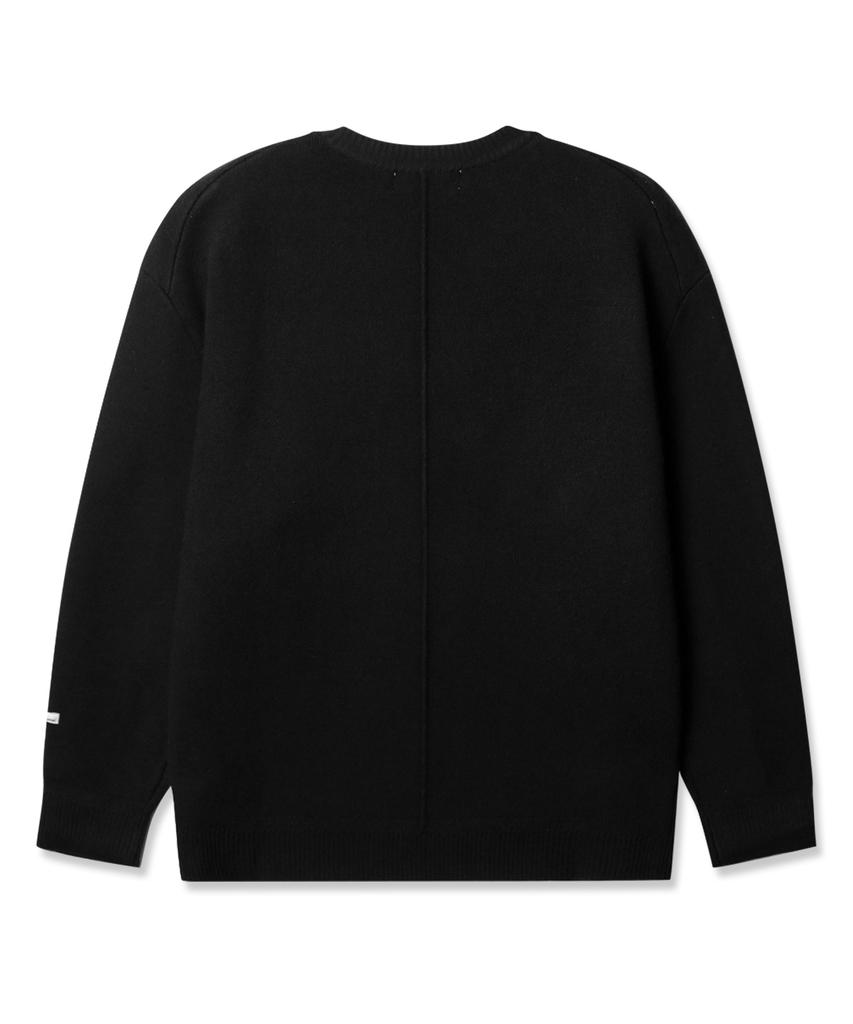 BAKKEN Soft Wool Round Knit Bk8937_Black