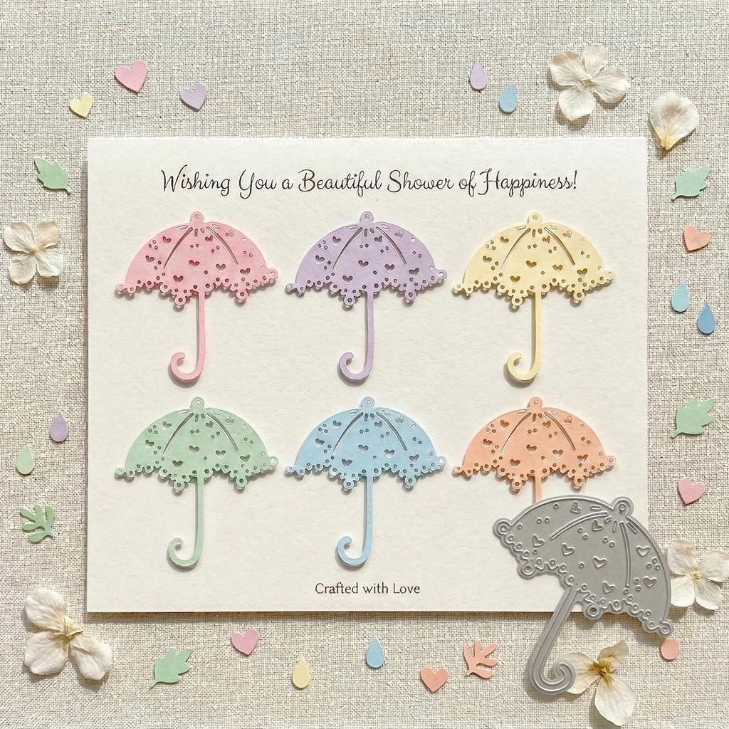 Umbrella  Metal Cutting Dies Stencils Die Cut for DIY Scrapbooking Album Paper Card Embossing Crafts dies
