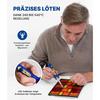 Hakko FX601-01 Dial Temperature Control Soldering Iron - High Heat Capacity - Stained Glass - Blue