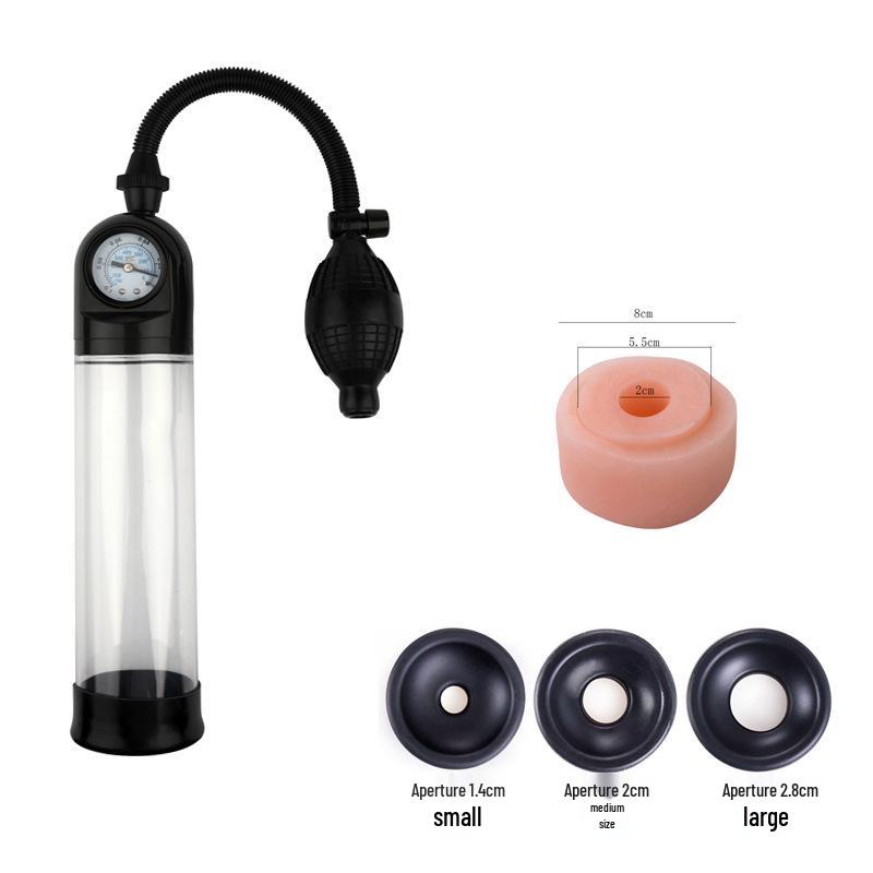 Male Enhancement Device Accessories: Silicone Leather Case & Rubber Suction Ball