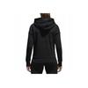adidas Essentials 3 Stripes Full Zip Hooded Training Running Jacket Women Jackets Black S97059