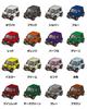 MKJP Custom Keychain for Suzuki Jimny JA11 Silver Car (White Base, Color)