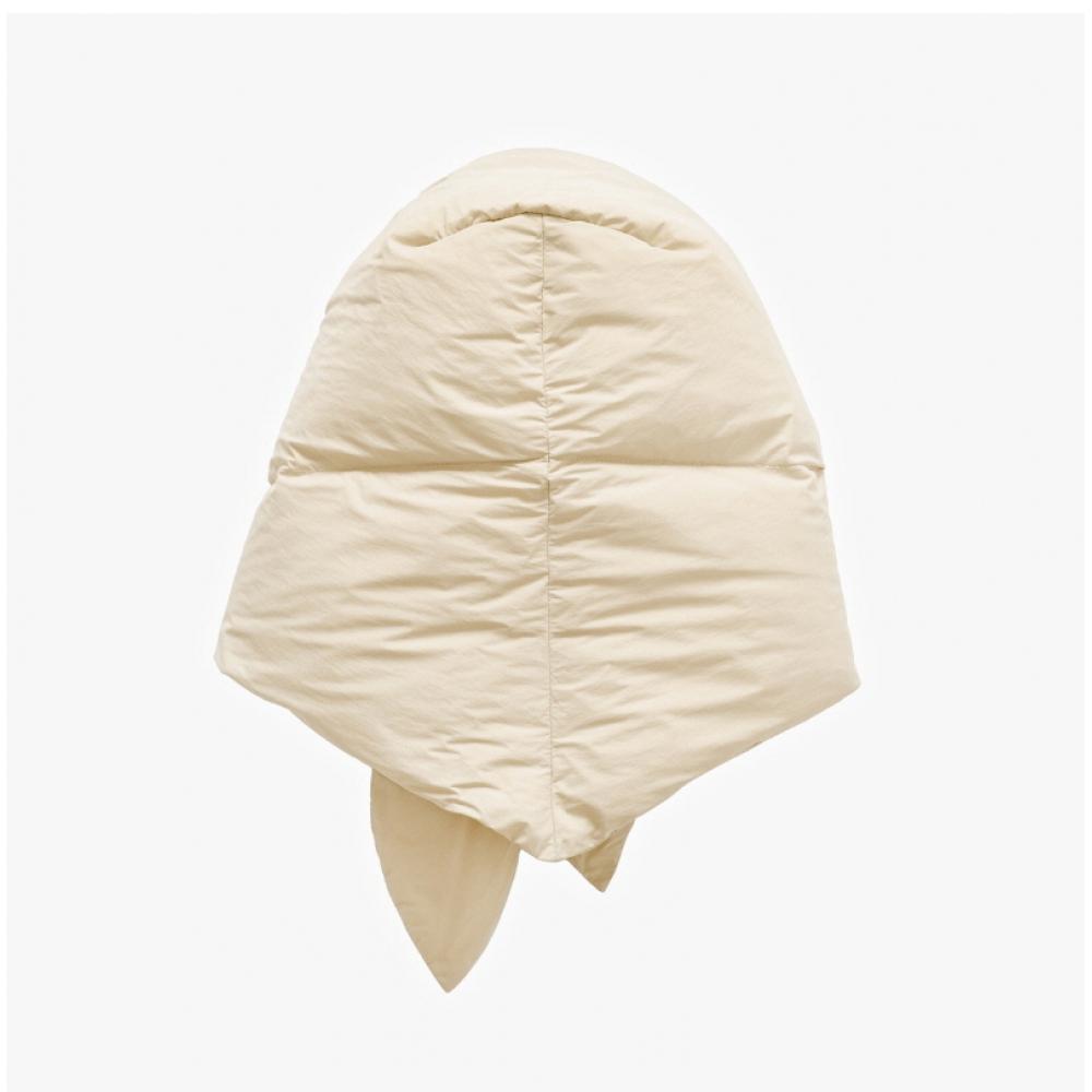 Yenkiyenki Hustka Hood Ennio Beige Hustcar Ennio Beige Balaclava Hoodie Muffler