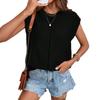 Cross2026 Women's Summer Streetwear Casual Slim Fit Solid Color Sweater