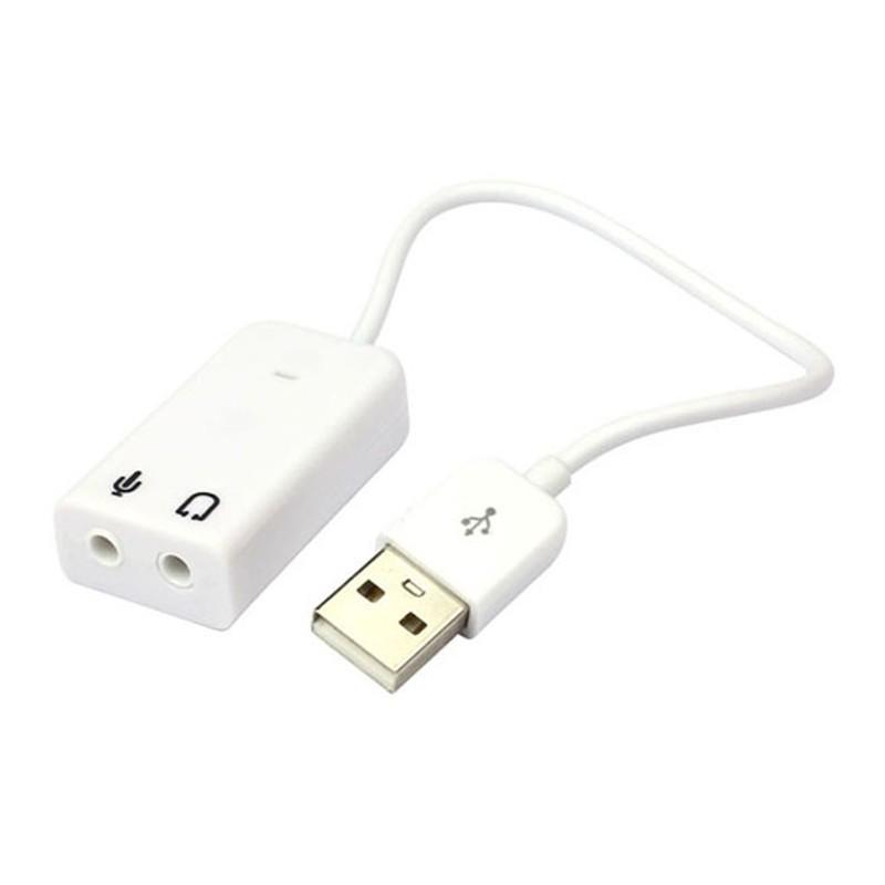 Wired USB 7.1 External Sound Card for Laptop/Desktop, Driver-Free