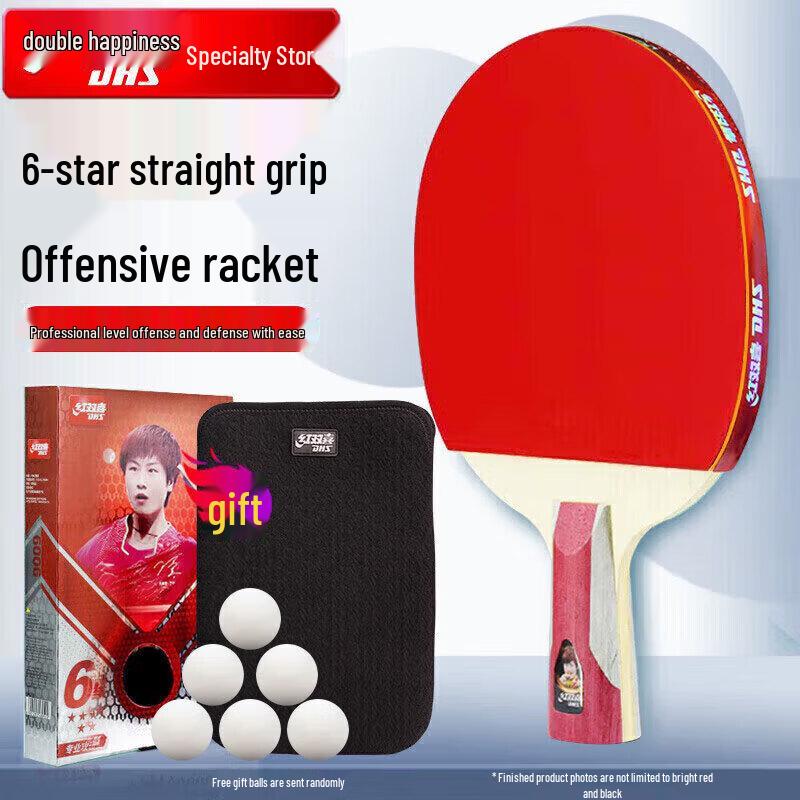 DHS Hurricane 6-Star Penhold Table Tennis Racket