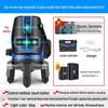 High-Precision Outdoor Laser Level with Green/Blue Light, 2/5 Lines, Automatic Leveling