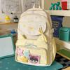 Schoolbag Japanese ins new schoolbag high value fresh sweet pain bag middle school student backpack light large capacity backpack
