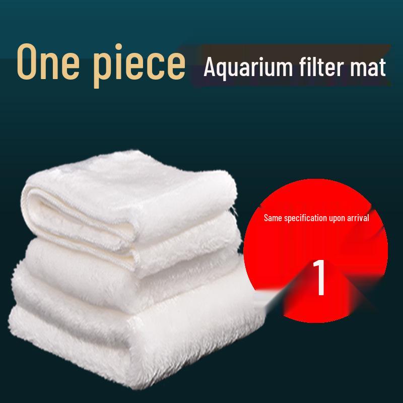 

Fish Tank Filter: Magic Carpet Bag Anti-Overflow, High-Density, Washable Wet/Dry Separator Blanket
