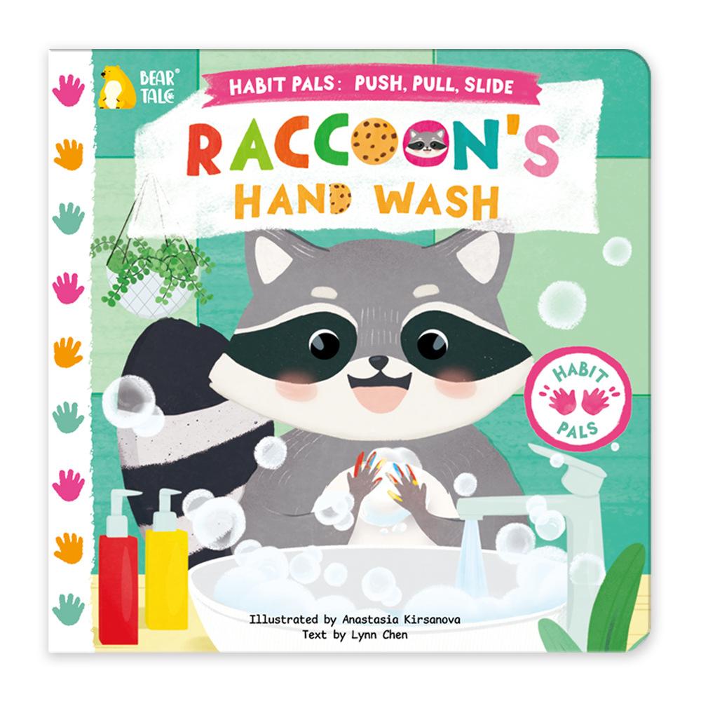 Baby Animal Lift-The-Flap Books Lift the Flap Board Storybook Good Eating Habit Formation Travel Toy Birthday Gift for Toddlers