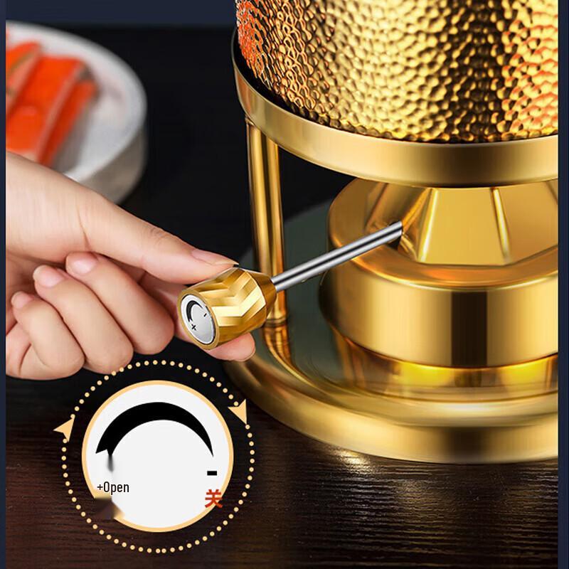 304 Stainless Steel Personal Gas Hot Pot Stove