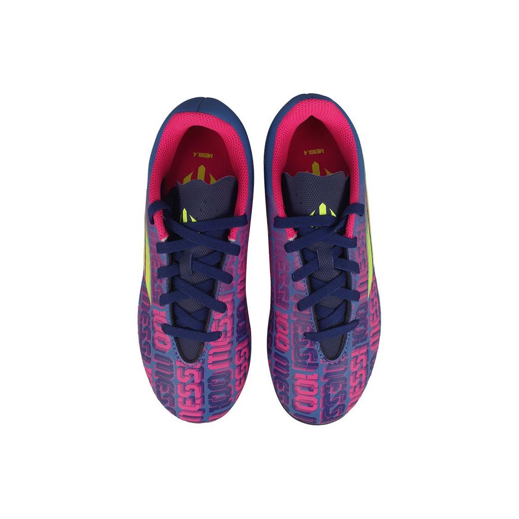 adidas X Speedflow Messi.4 FG J Numbersup Kids Sneakers Blue Victory-Blue Shock-Pink FY6933