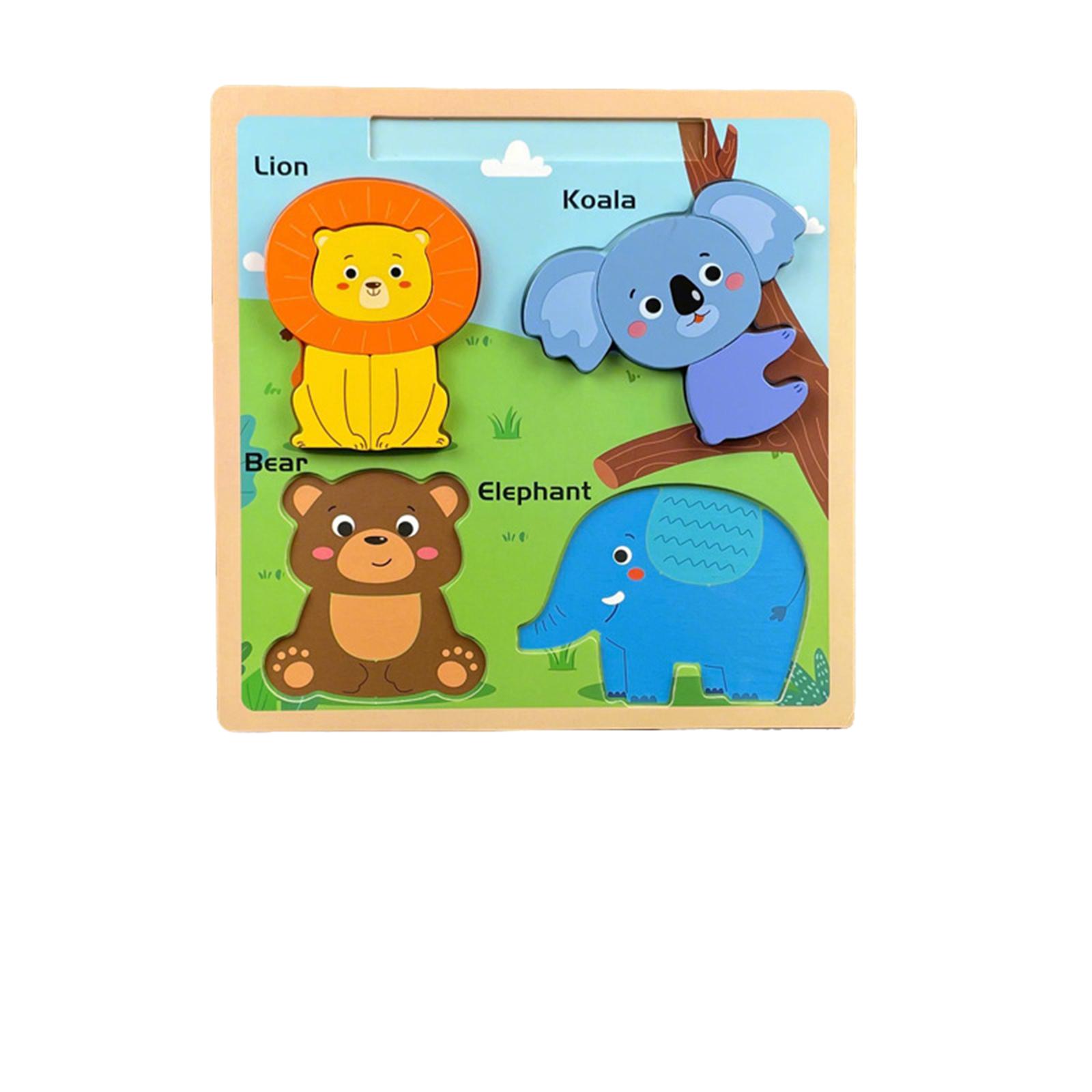 

Детский деревянный пазл Развивающие игрушки 10 мл One Size