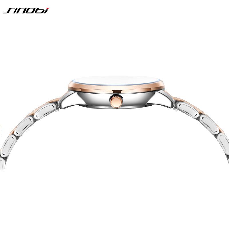 Watch Women'S Simple Niche Light Luxury Quartz Watch Women'S Watch Calendar Steel Belt Watch 9895