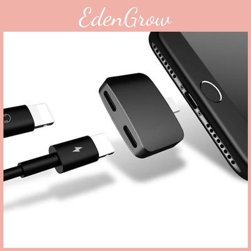 Lighting And Usb Audio Adapter For Iphone Music Calls And Charging Needs