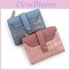 Minimalist Ladies Wallet Pu Leather Small Card Holder With Coin Pocket For Daily Use