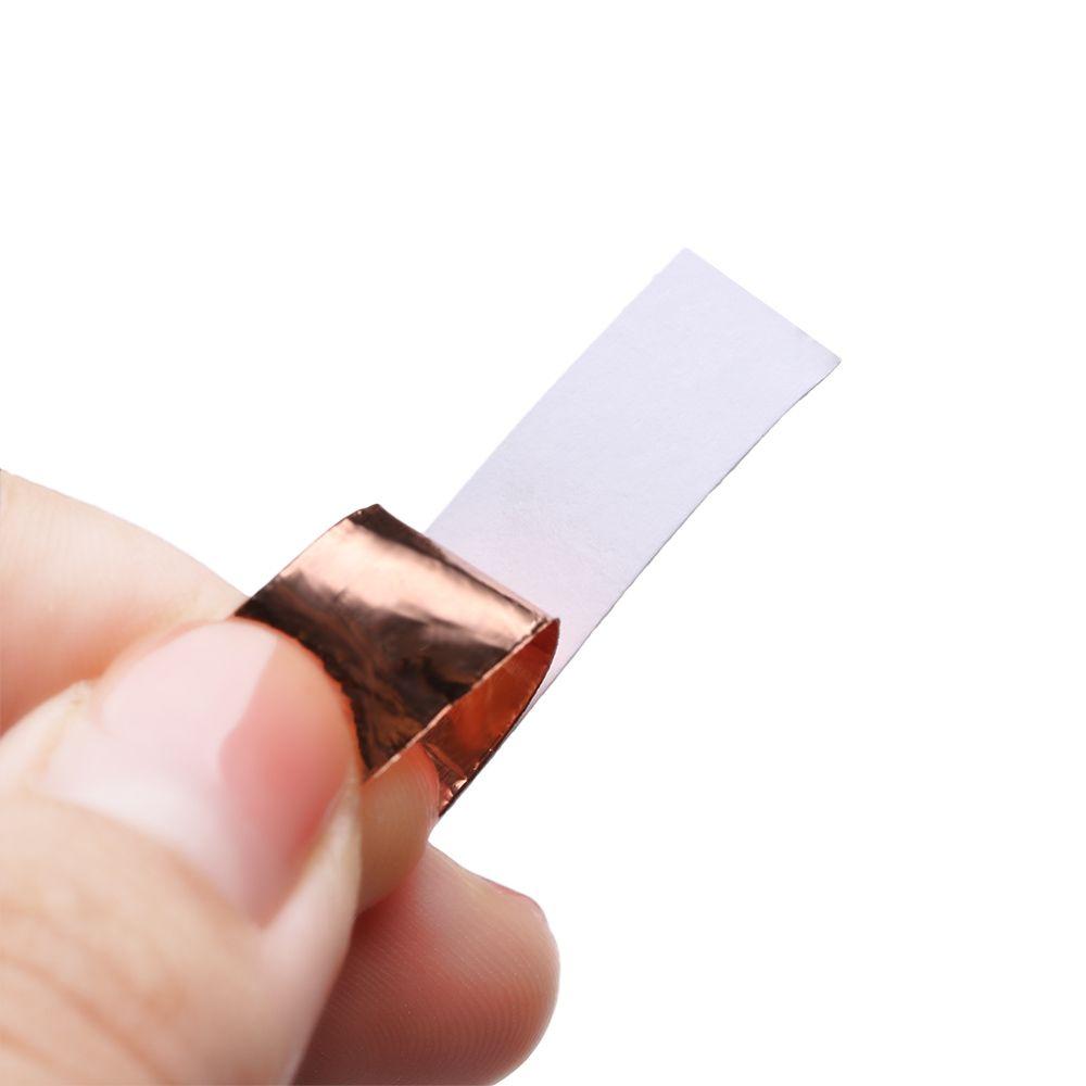 

30m*3/4/5/6/8/10mm Single Side Conductive Copper Foil Tape EMI Shielding Tape Wire Cable Heat Resist Acrylic Adhesive Tape 3mm