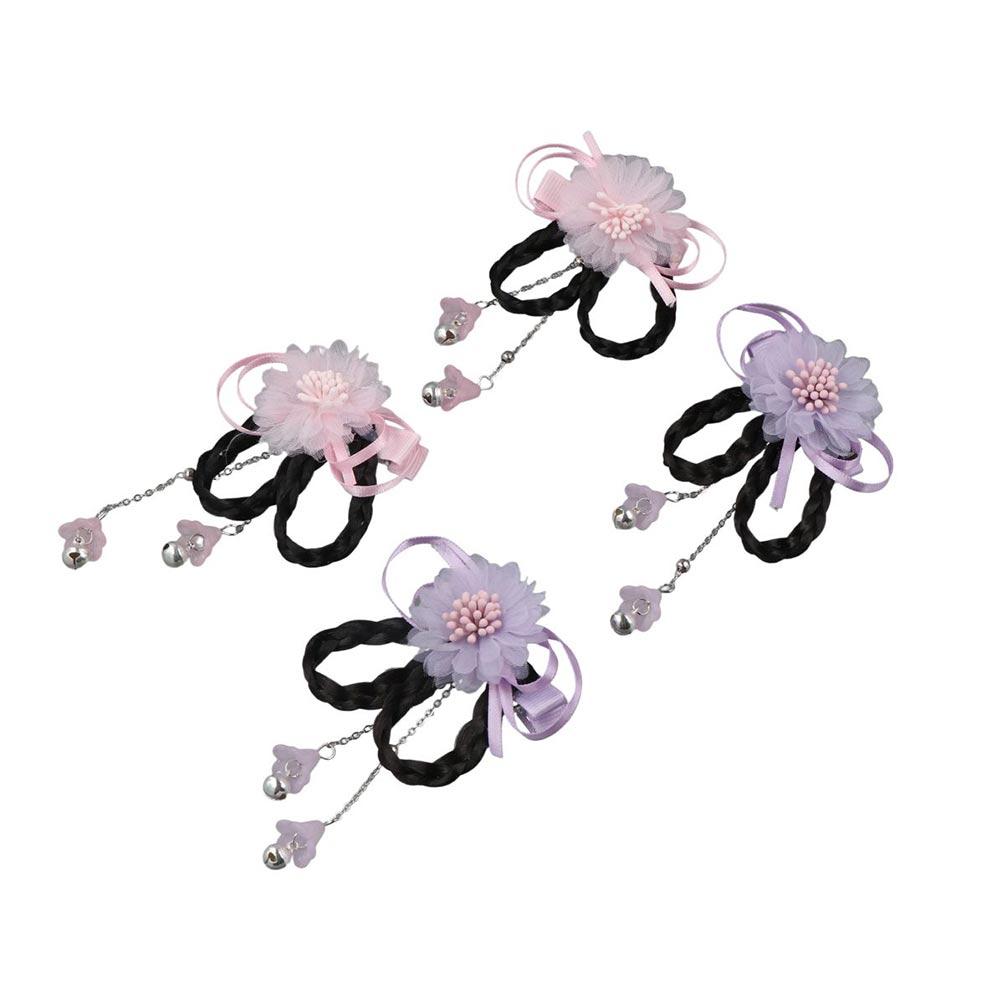Duckbill Clip Wig Braid Head Wear Children Hair Clip Ancient Style  Hairpin Women Hair Accessories