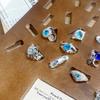 Light Luxury High-End Sea Blue Love Color Treasure Full Of Diamonds Zir*****Pen Ring Niche Exquisite Ring Woman