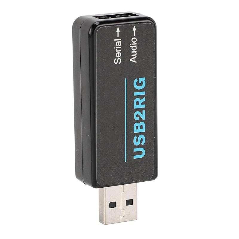 Digital mode interface, FT8 FT4 JS8Call RTTY SSTV WinLink APRS VaraHF VaraFM Sound codec with built-in sound modem, USB Connect to a computer with