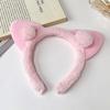 New Cute Plush Bear Ear Hair Bands Women Home Wash Face Make-up Non-slip Headband Girl Versatile Daily Hair Accessories