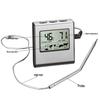 Elektronisches Fleisch- und Öl-Sonden-Thermometer für BBQ und Küche