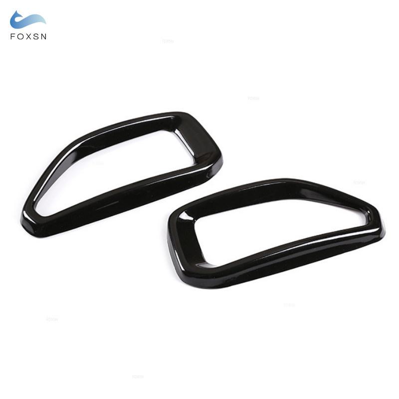 For BMW 3 Series G20 G28   ABS Glossy Black Car Tail Muffler Exhaust Pipe Output Cover Protective Trim