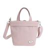 Casual Canvas Portable Bucket Bag New Go Out Solid Color Shoulder Niche Design Shoulder Small Satchel