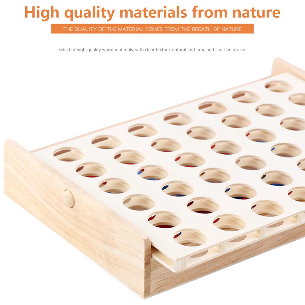 Foldable Connect 4 In A Line Board Game Classic Party Chess Family Toy Educational Children Thinking Training Board Games Adults