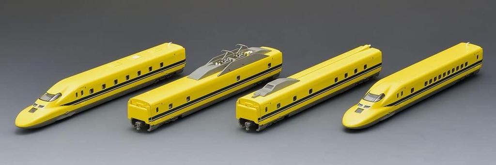TOMIX N Gauge JR 923 Shinkansen Electric Track Comprehensive Test Car Doctor Yellow Basic Set 98480 Railway Model Train