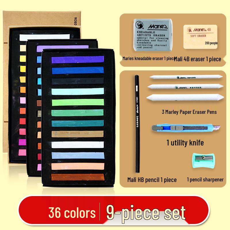 Brand Color Pastel Chalk Set – Professional Painting Sticks for Art, Blackboard & Newspaper.