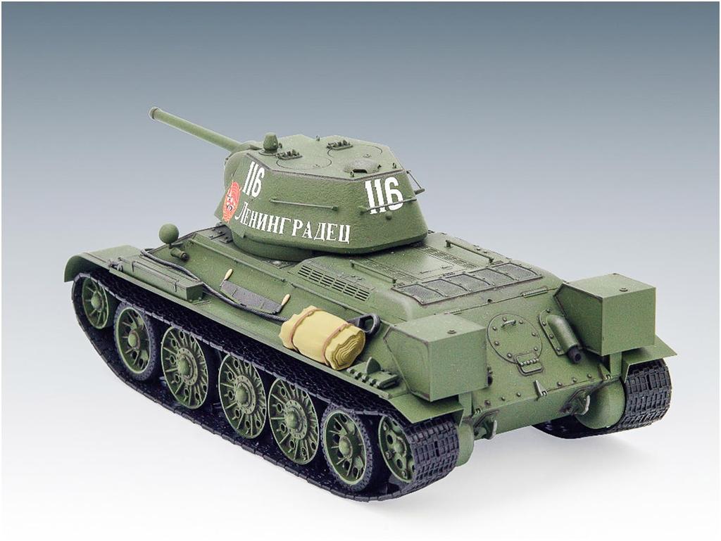 ICM 1/35 scale Soviet T-34/76 1943 Early Model Plastic Model