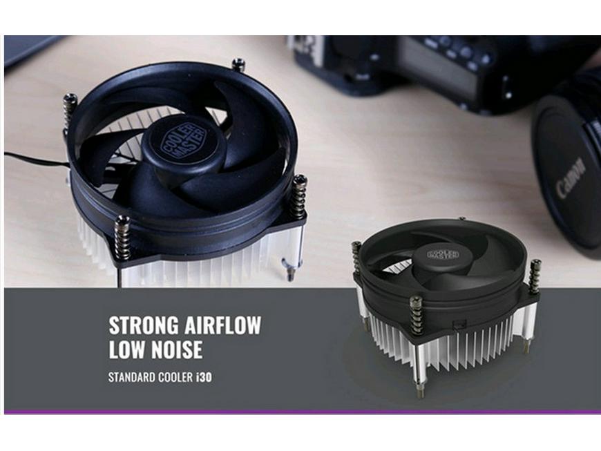 Cooler Master I30 CPU Cooler for Socket 115x H61 H110 Heatsink Fan