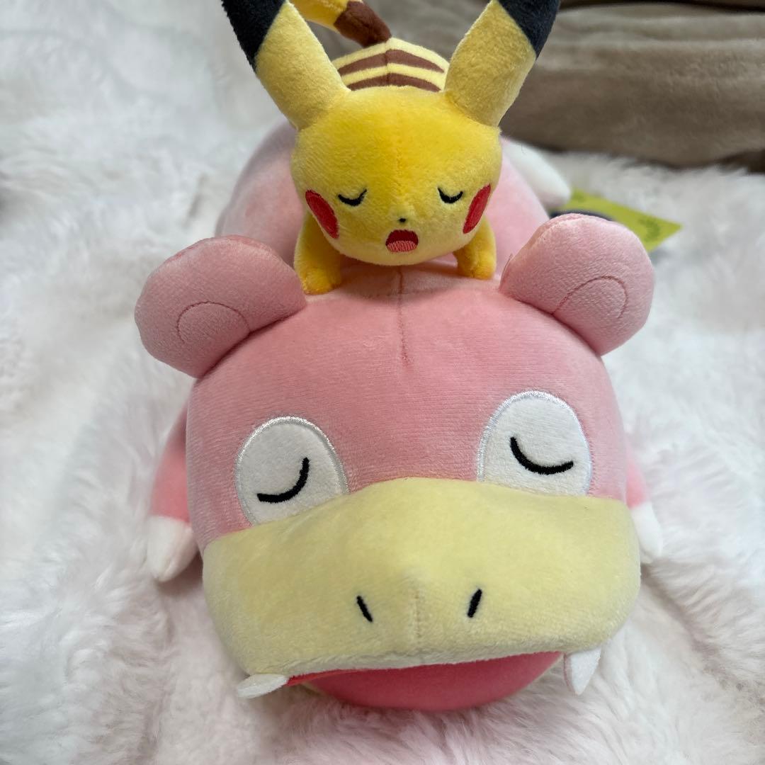 Pokemon Center Kagawa Slowpoke Pikachu plush toy