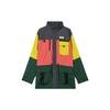 Spliced Logo Sports Loose Jacket Men Outerwear Multicolor CJ1459-082