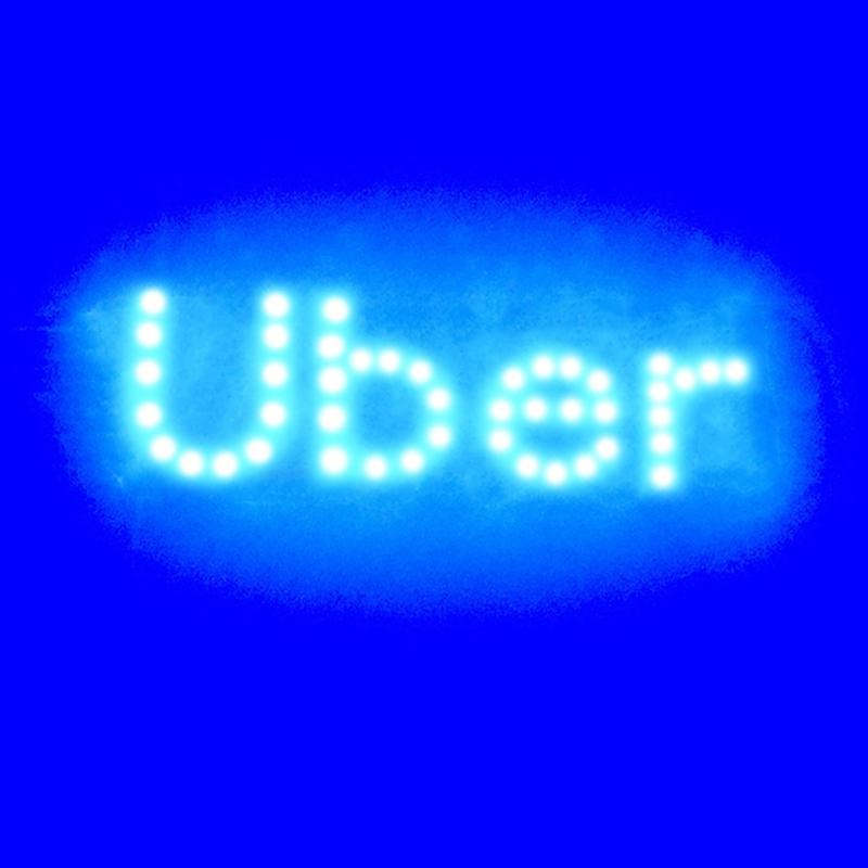 Light Sign For Car, Light Decal For Car Windshield With Suction Cups, Taxi Sign Light, Cab Indicator Lamp, CigaretteUSB