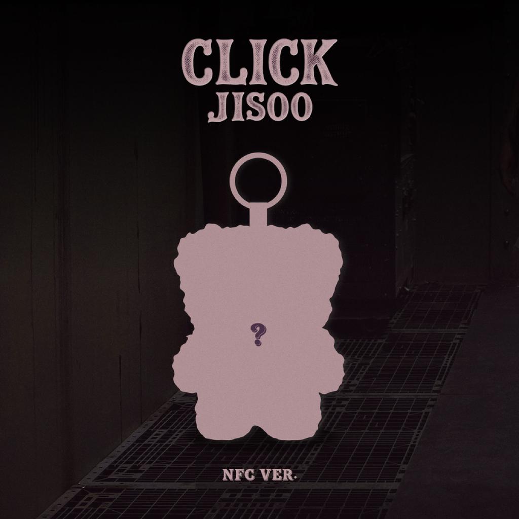 JISOO CLICK BABY BEAR NFC Ver. Official K-POP CD