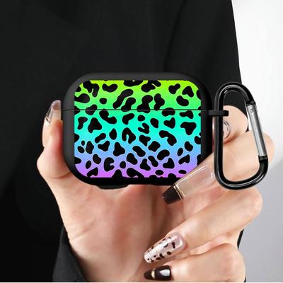 Case For Airpods 3 2 4 Pro2 1 Pro Pro3 Soft Earphone Cases Cover Colorful Leopard Prints