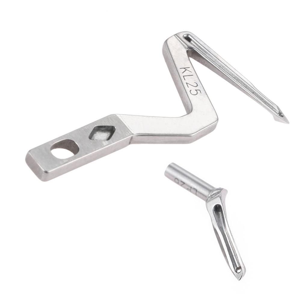 DRELD 1pc Steel 737/747/757 Overlock Industrial Sewing Machine Looper Lower Looper KL25 Upper Looper LP26 Sewing Tools
