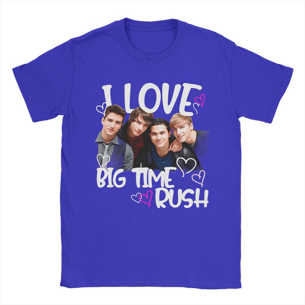 Big Time Rush Tour 2025 Nyinkomna T-shirts för Män Kvinnor Bomull T-shirt Kläder