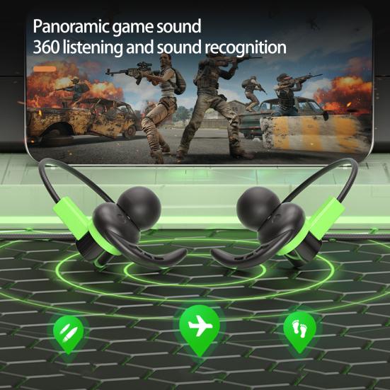 Kabelgebundener Kopfhörer Rauschen Klang HD-kompatibel Anrufreduzierung Stereo Immersiver Audio Plug Play 3,5 mm