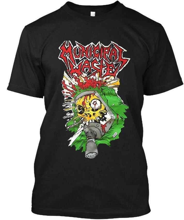 New Popular! Municipal Waste American Crossover Thrash Music T-Shirt Size S-5XL XS