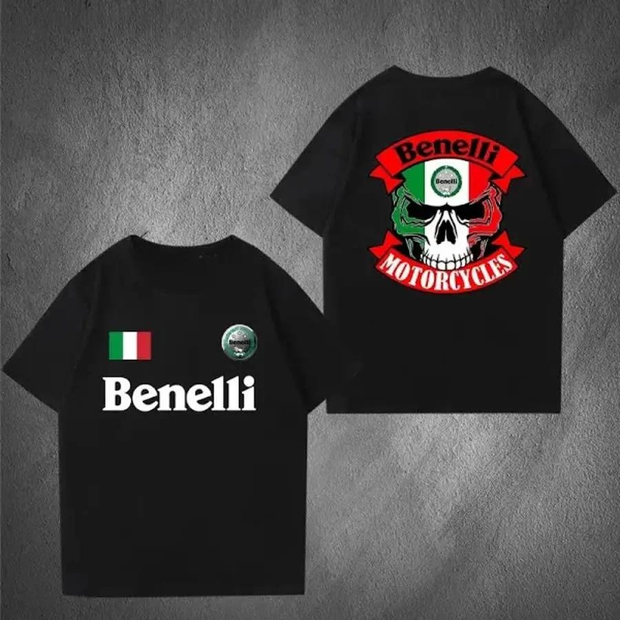 016 Italy Ben Motorcyle Motorcycles Logo Tee T Shirt Unisex Rider Top For Fans Racing Gift