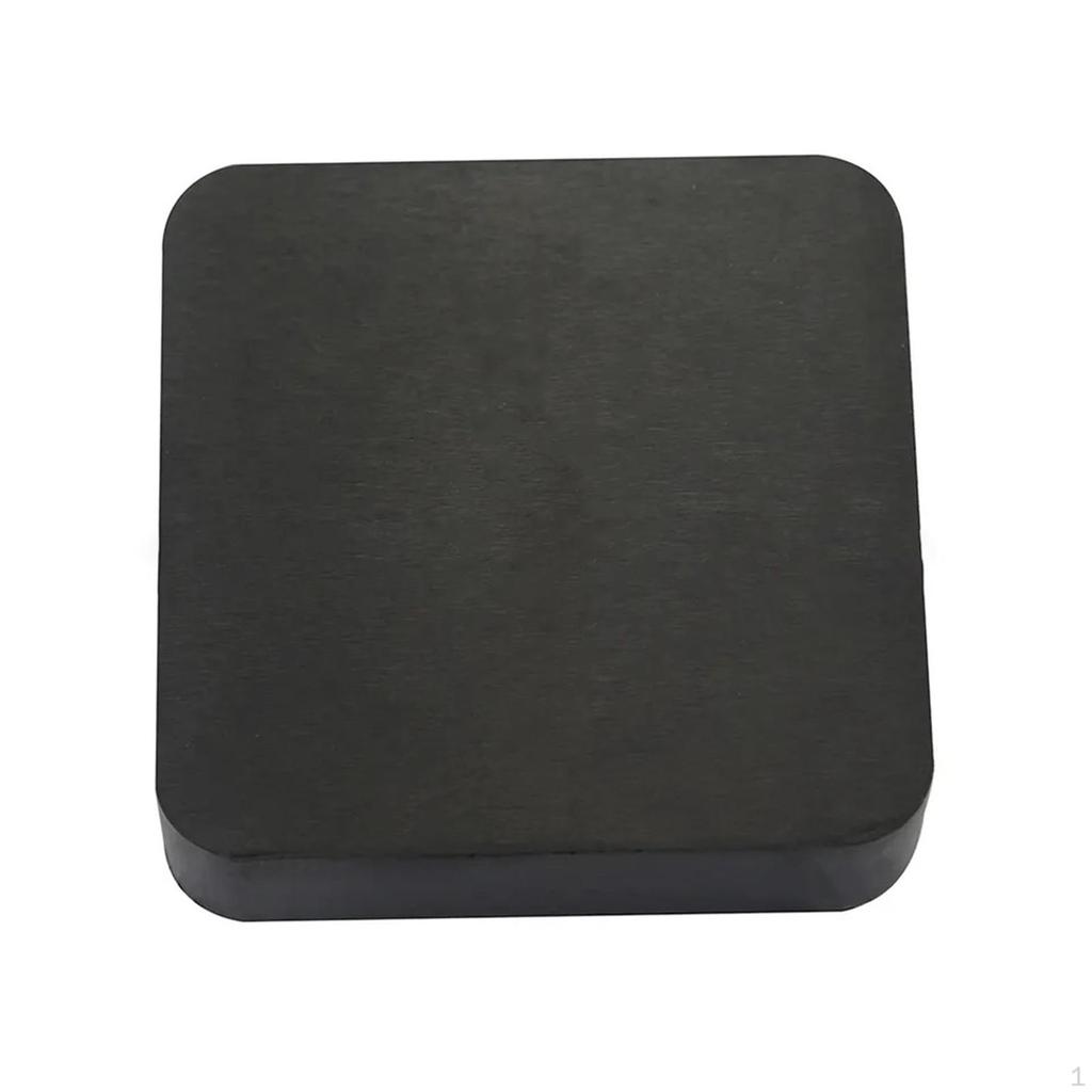 Jewelry Bench Block, Dapping Solid Rubber Block for Making,