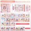 Princess Dressup Sticker Book With Classic Style Scenes For Kids Diy Fun Fashion
