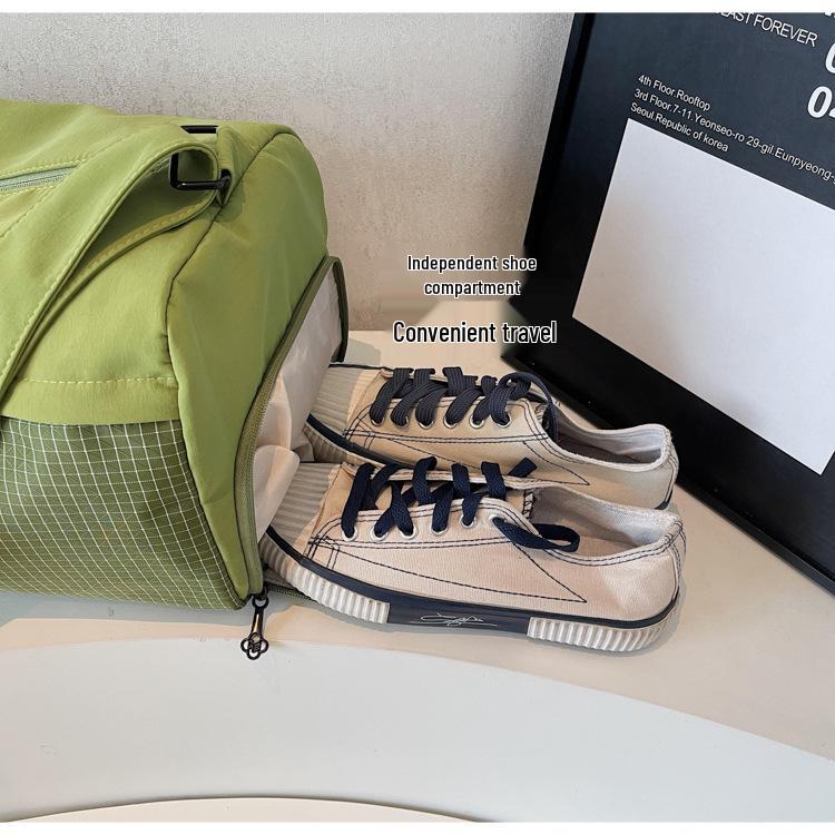 Torba Sportowa i Fitness o Dużej Pojemności dla Mężczyzn i Kobiet – Stylowa, Lekka Torba Podróżna Crossbody