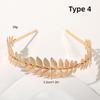 Korean Style Bridal Headpiece Comfort Fit Headwear Retro Hair Crown  Wedding Party